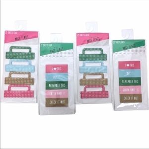 TARGET Page Flags Bookmarks Dots Stationery Planning 200 Total Organizing Labels